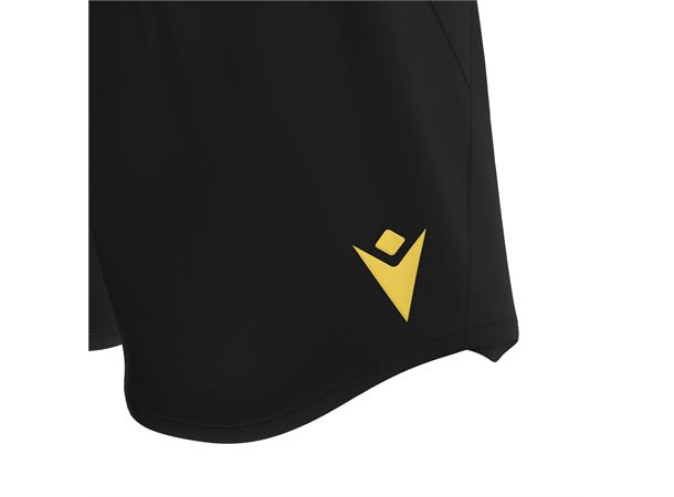 Shen Eco Match Day Shorts BLK/YEL S Teknisk shorts i ECO-tekstil - Unisex 